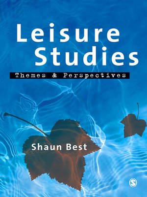 cover image of Leisure Studies